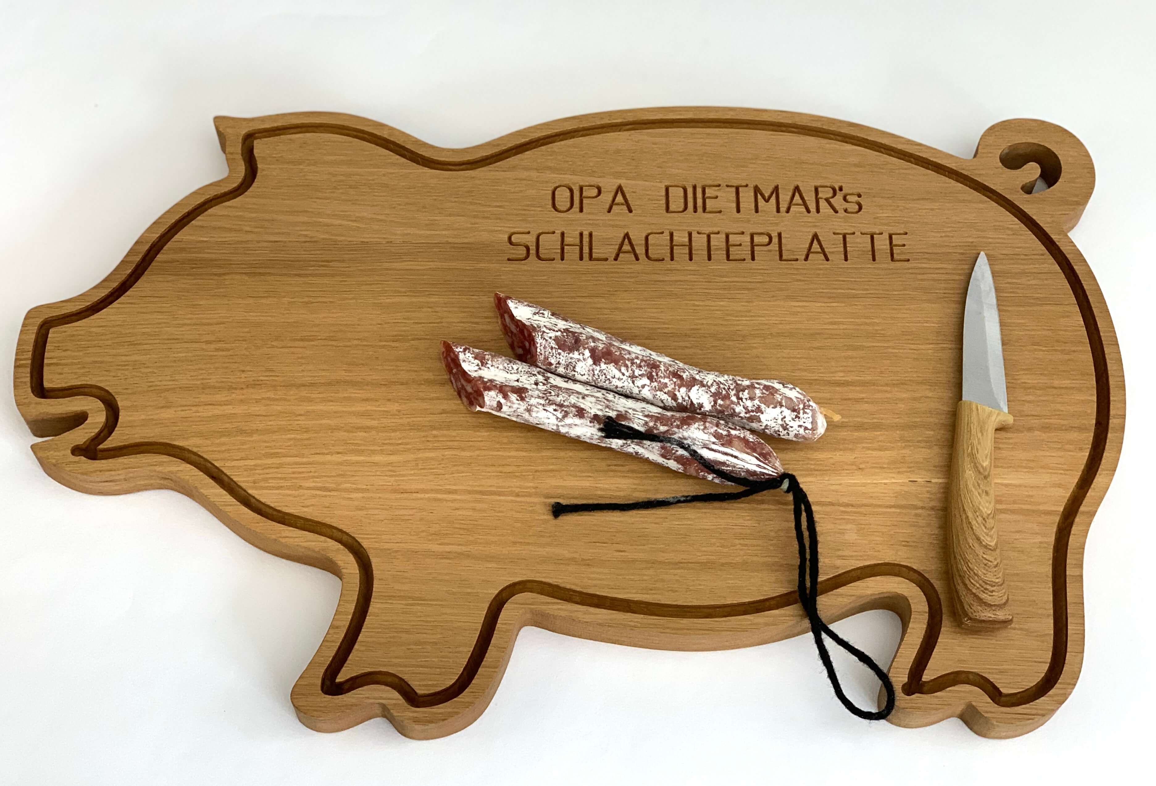 Schneidebrett Verarbeitung