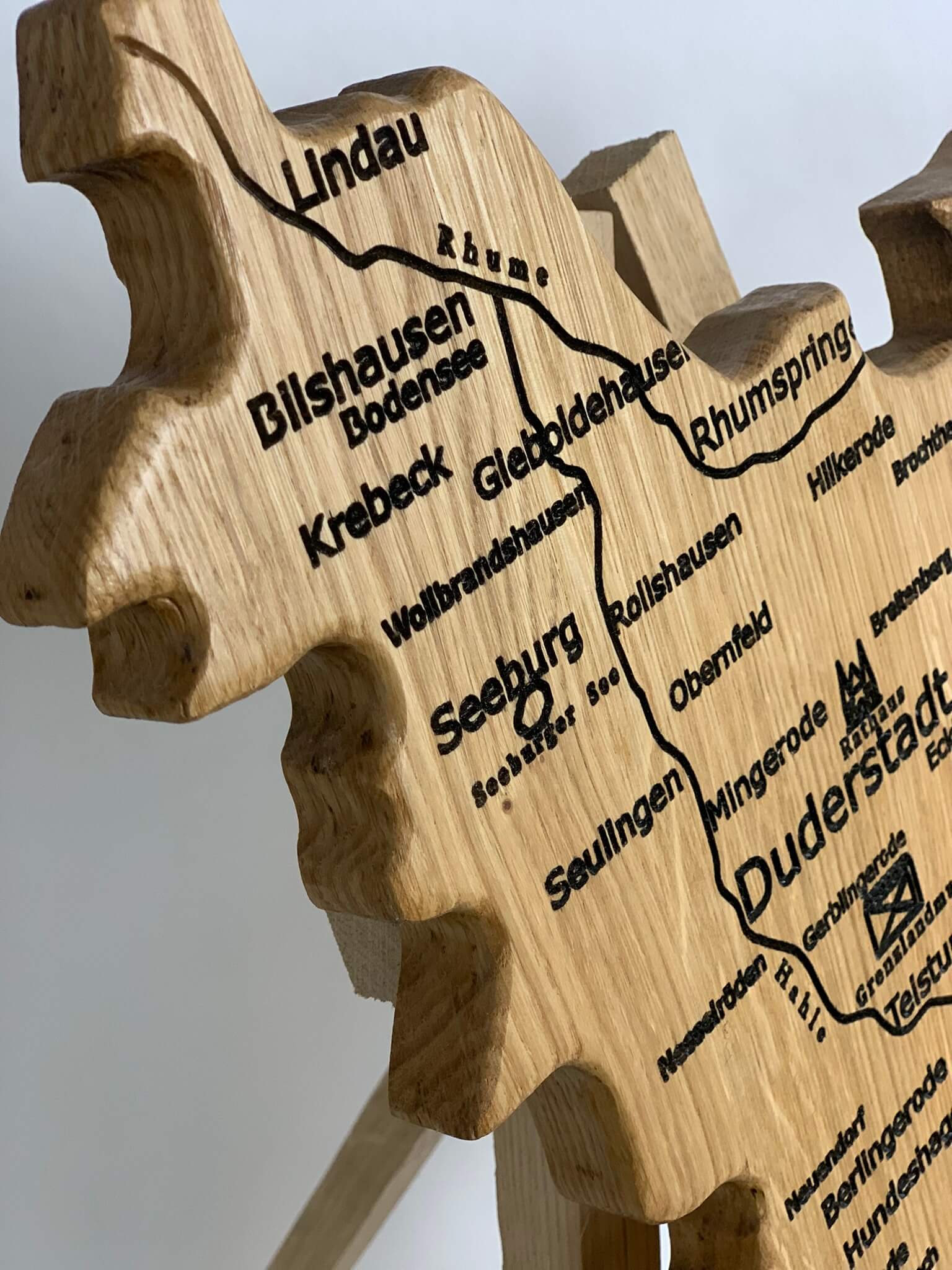 Eichsfeld-Karte Detail