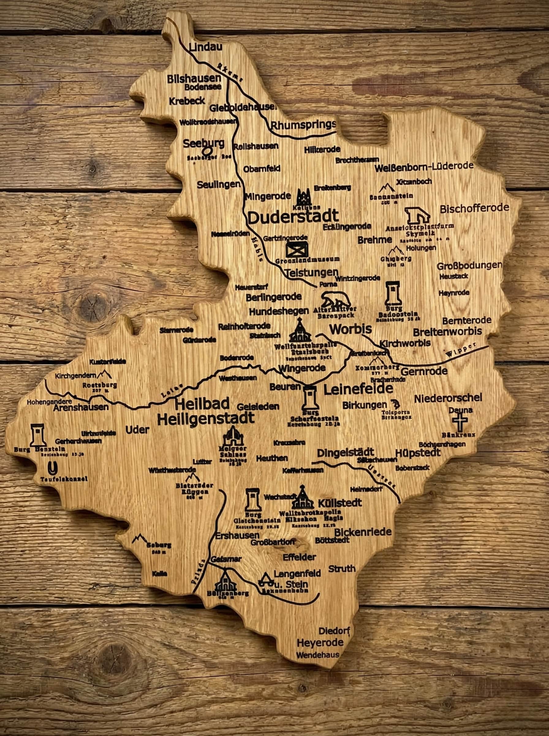 Eichsfeld-Karte Gesamt