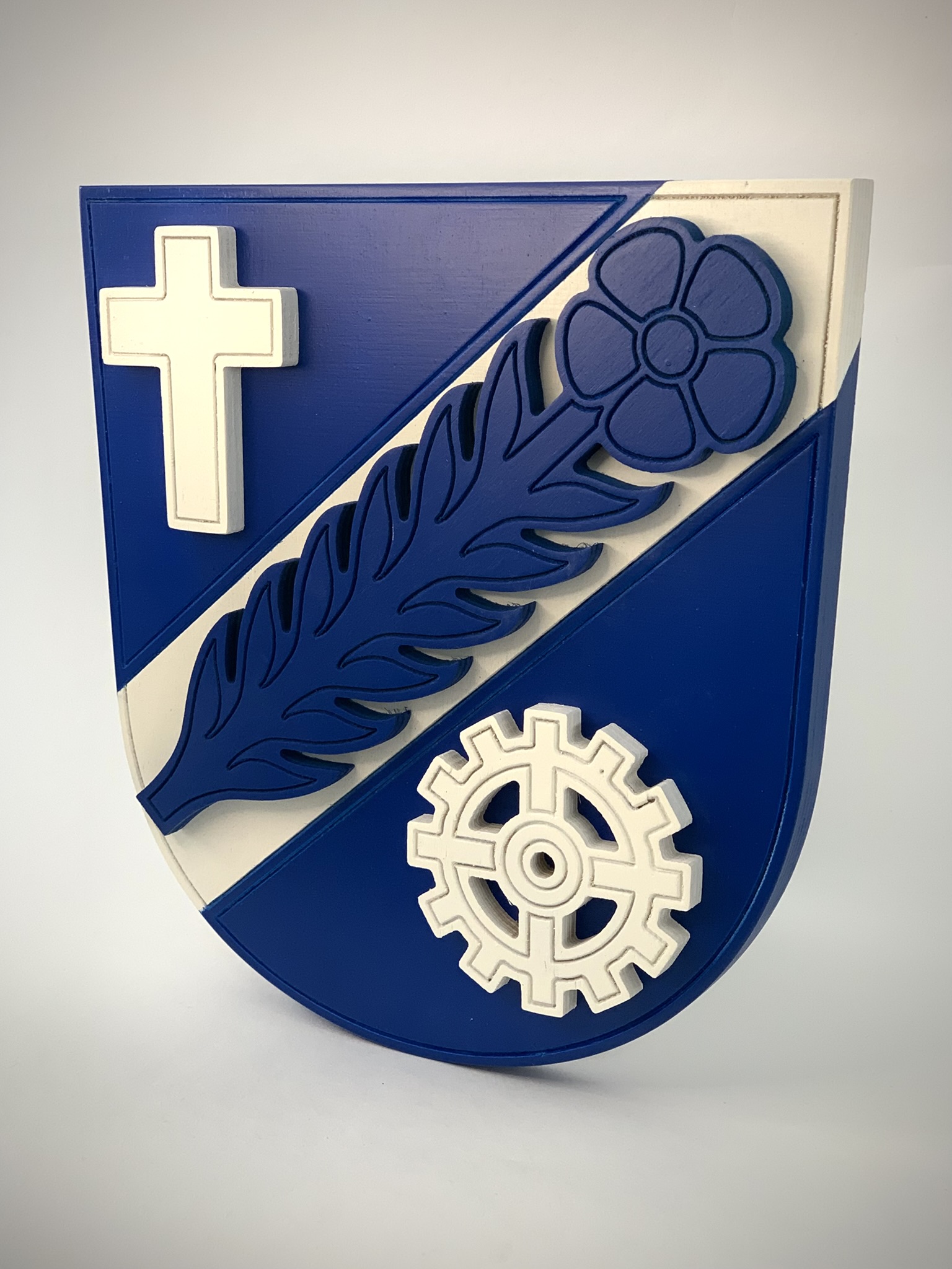 Gemeindewappen Wandmontage