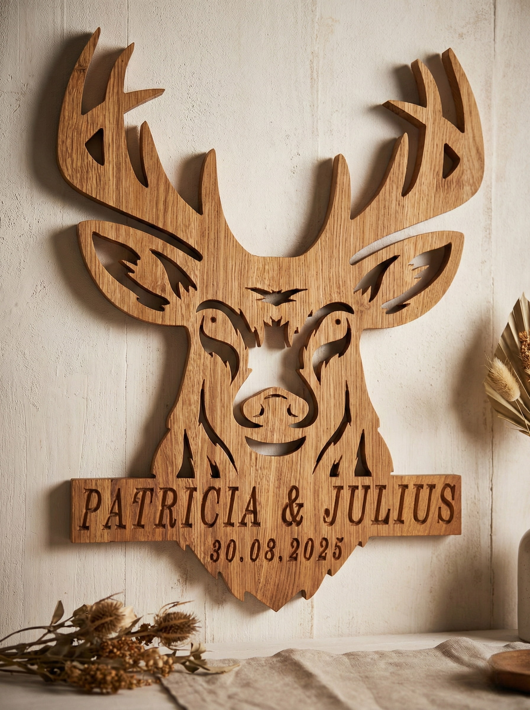 Personalisierter Hirsch