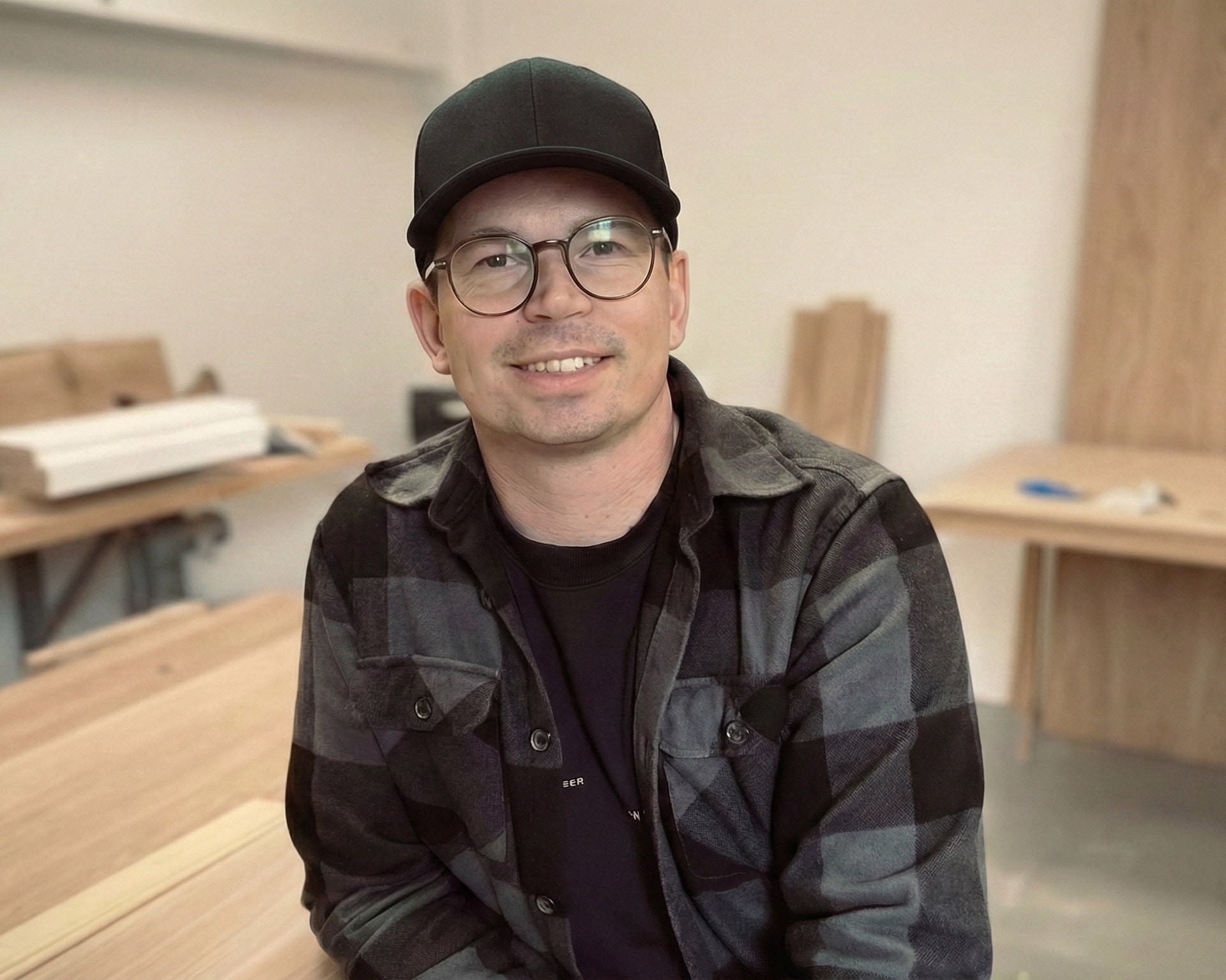 Manuel Windolph in seiner Werkstatt